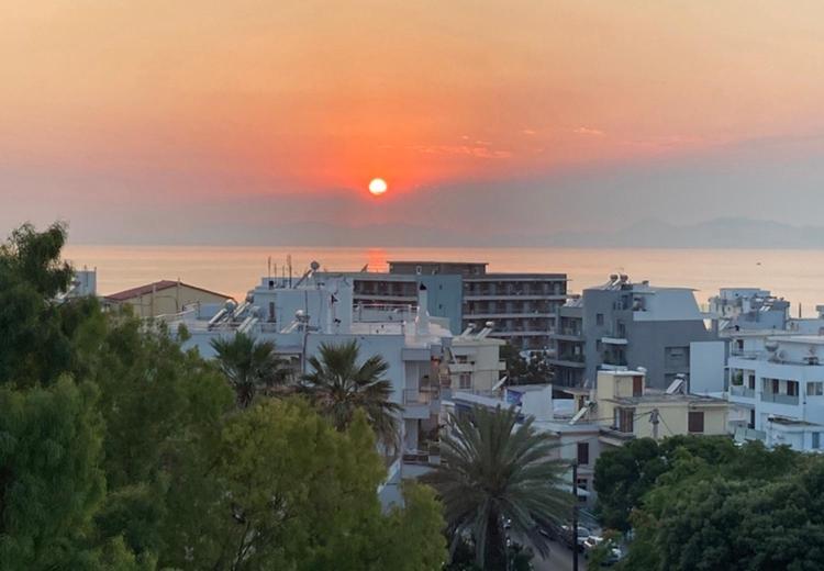Panoramic View - Penthouse Daire Rhodes City Dış mekan fotoğraf